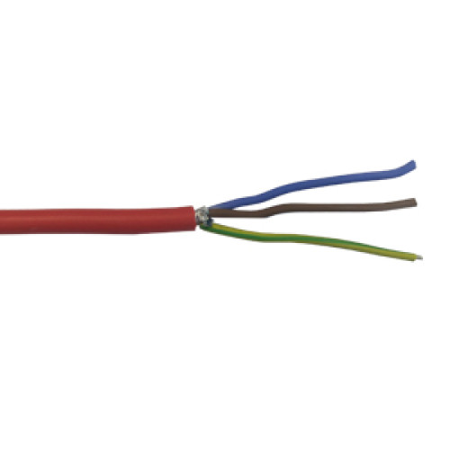 2C+E 2.5MM RED FIRESAFE CABLE (100M)