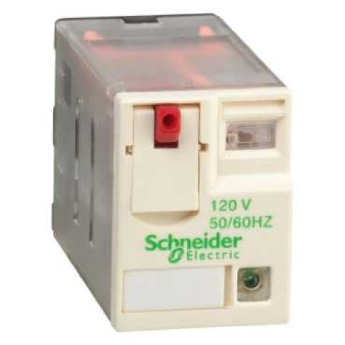Schneider RXM4AB2F7 Mini Rly+LED 4CO120V