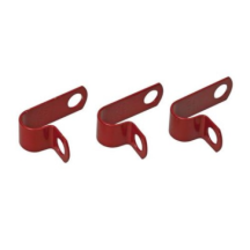 AP7RED Red Firesafe Cable Clip 1.5mm Red (100 Pack)