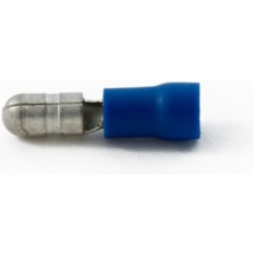 Partex BMB50VR Blue Male Bullet Terminal 5mm (100 Pack)