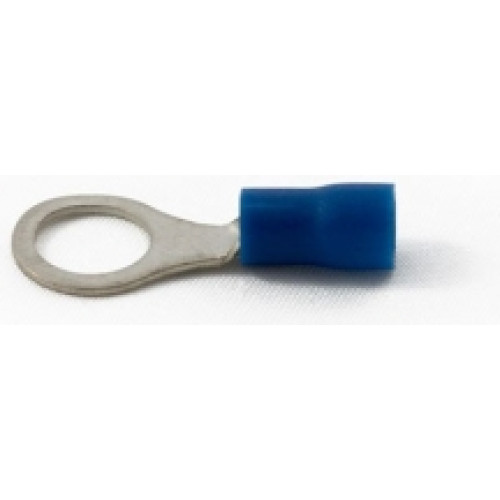 Partex BR84 Blue Ring Terminal 8mm (100 Pack)