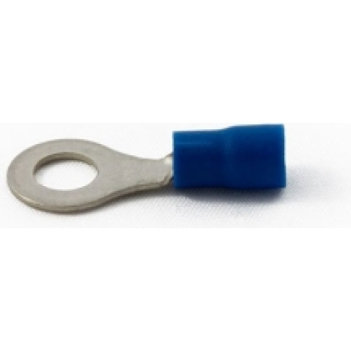Partex BR64 Blue Ring Terminal 6mm (100 Pack)