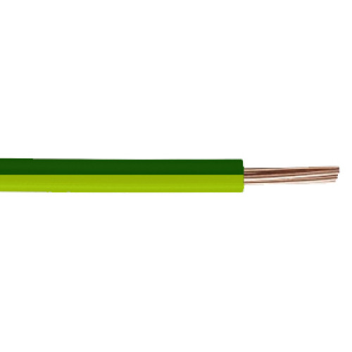 6491X 2.5MM SINGLE CORE CABLE GREEN / YELLOW (100M)