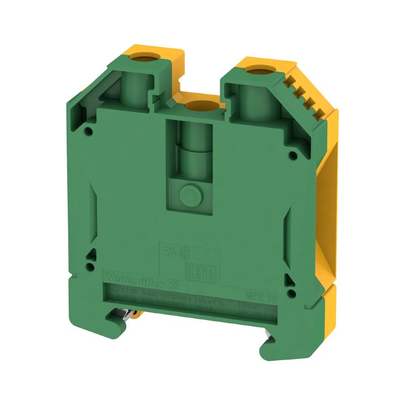Weidmuller 1010500000 35mm Earth Screw Connection DIN Rail Terminal