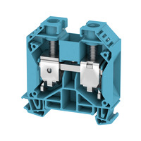 Weidmuller 1028880000 WDU 35/ZA Blue Through Screw Clamp Terminal 35mm