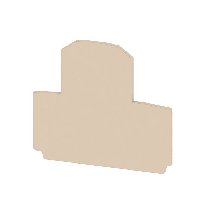Weidmuller 1084000000 WAP WD Double Level End Plate 2.5mm Beige
