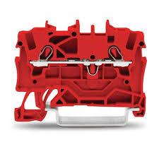 Wago 2000-1203 ATEX 1mm Push In Terminal Red