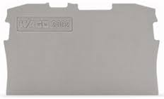 Wago 2000-1291 Grey Terminal End Plate