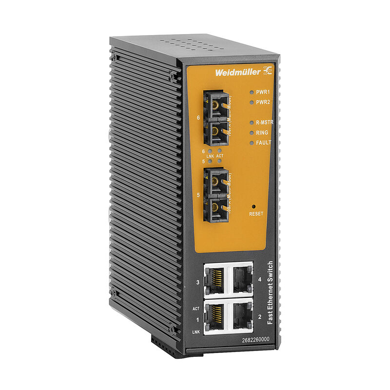 Weidmuller 2682270000 Lite Managed Ethernet Network Switch