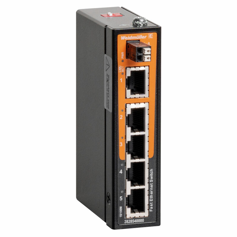 Weidmuller 2828540000 Unmanaged Ethernet Network Switch