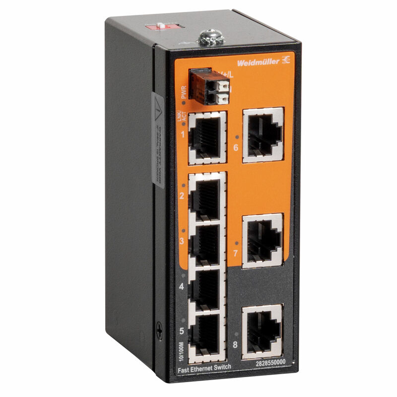 Weidmuller 2828550000 Unmanaged Ethernet Network Switch