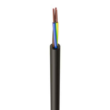 3183Y 2.5mm 3 Core Black Flex PVC (Per M)