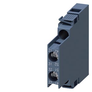Siemens 3RH2911-1DA02 Side Mount Auxiliary Block 1 NO + 1 NC