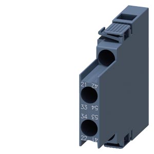 Siemens 3RH2911-1DA11 Side Mount Auxiliary Switch Block 1 NO + 1 NC