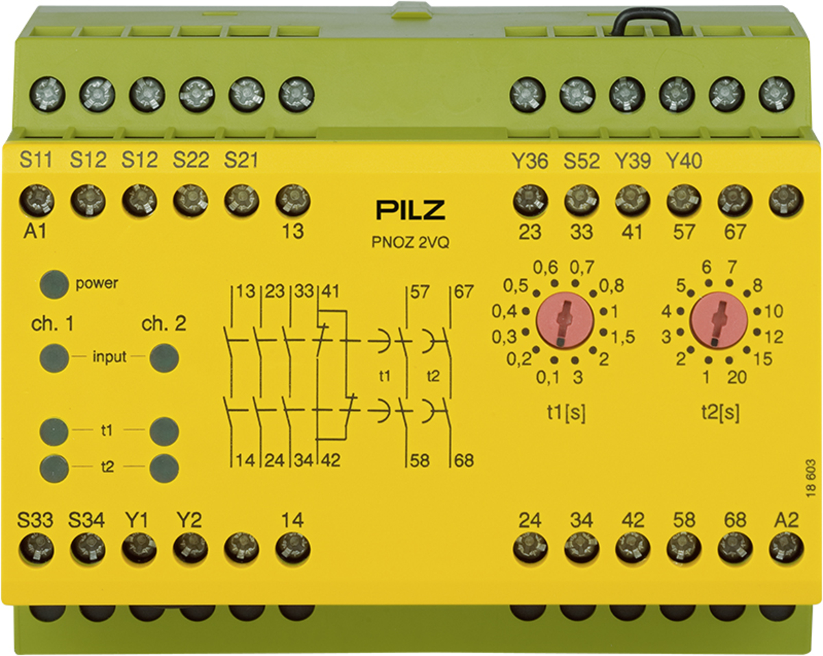 PILZ 774013 PNOZ Safety Relay 5 Safety Contacts 24VDC