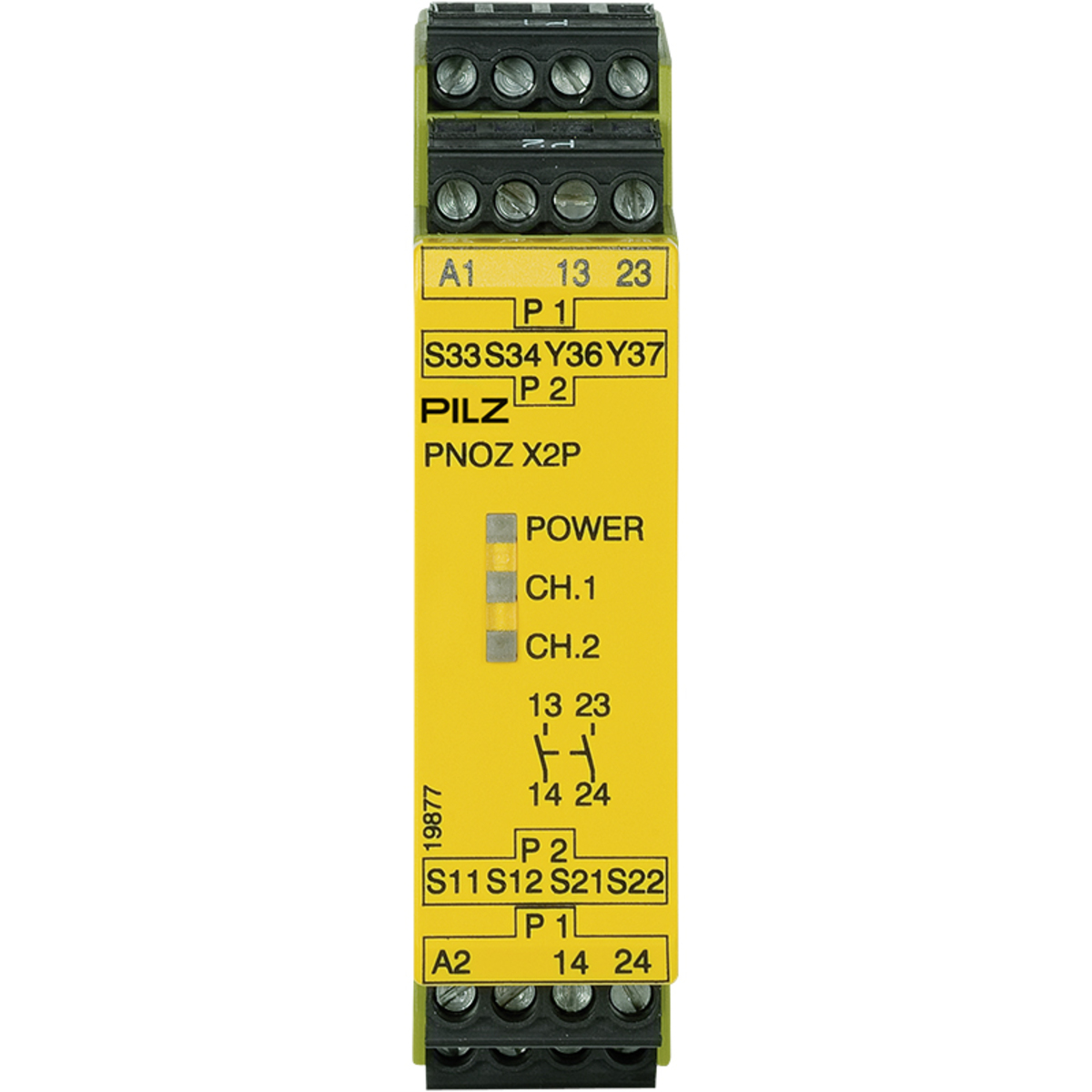 PILZ 777303 PNOZ X2P Safety Relay 2NO 24VAC/DC