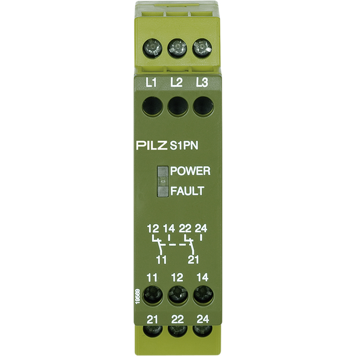 PILZ 890210 Phase Sequence Monitoring Relay