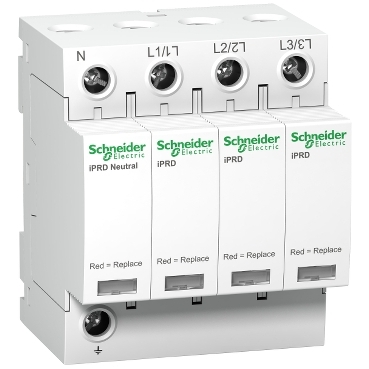 Schneider A9L20600 iPRD20 Modular Surge Arrester 3P+N 350V 20kA