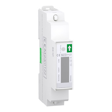 Schneider A9MEM2055 Modular Single Phase Power kWh Meter iEM2055 45A 230V with Communications Modbus - MID