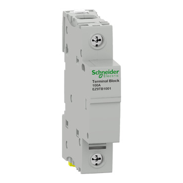 Schneider EZ9TB1001 Easy9 Terminal Block 1P 100A
