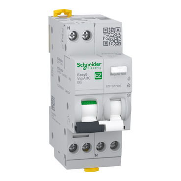 Schneider EZ9TDA7606 RCBO AFDD 1PN B 6A