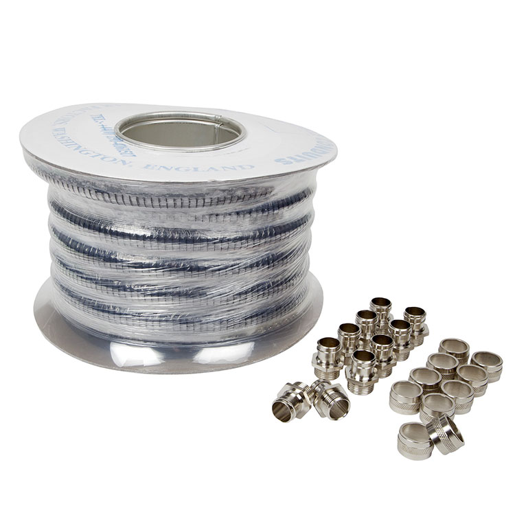 Ronbar FPCC20CP Contractor Pack Flexible Galvanised Steel PVC 20mm x 10m