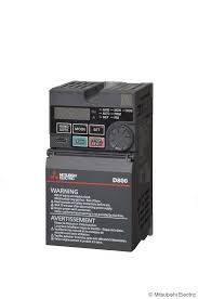 Mitsubishi Electric FR-D820S-0.1K-008-60 0.1kW Single Phase High Performance Compact Inverter 0.8A