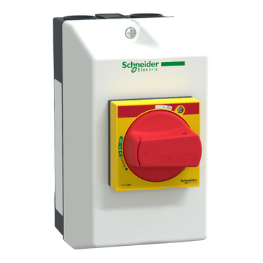 Schneider GV2PC02 TeSys Enclosure for TeSys GV2P/L Red Handle IP65