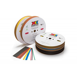 Partex Black 2:1 Heatshrink 12.7mm (Per Metre)