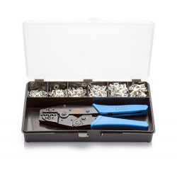 Partex KIT-COL1 Copper Tube Terminal Kit Crimp Tool and Assorted Terminals