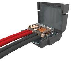 Wiska MJBF222 Gel Insulation Junction Box 2 x 2 Way Grey