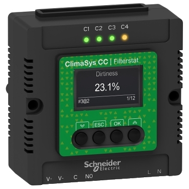 Schneider NSYCCOFST90250 ClimaSys CC Filterstat Controller