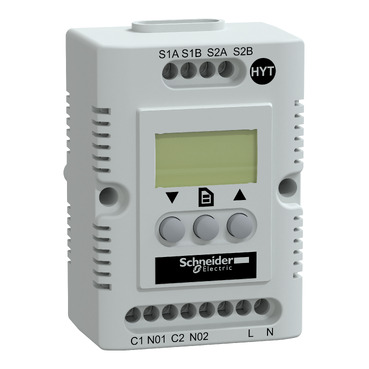 Schneider NSYCCOHYT230VI Climasys CC Electronic Hygrotherm 200-240V -40…80°C