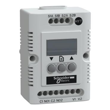 Schneider NSYCCOHYT30VID Climasys CC Electronic Hygrotherm 9 - 30V Temp -40…80°C