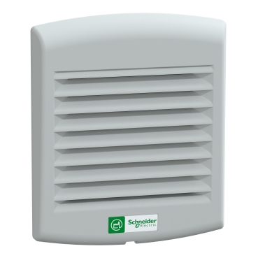 Schneider NSYCVF38M115PF ClimaSys Forced Vent IP54 38m3/h 115V with Outlet Grille and Filter G2