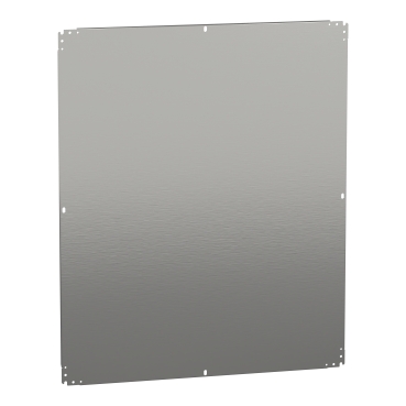 Schneider NSYMM1210 Galvanised Sheet Steel Plain Mounting Plate H1200xW1000mm