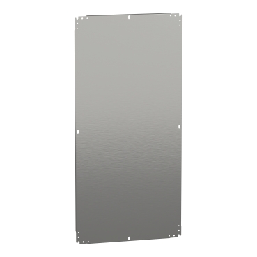 Schneider NSYMM126 Galvanised Sheet Steel Plain Mounting Plate H1200xW600mm