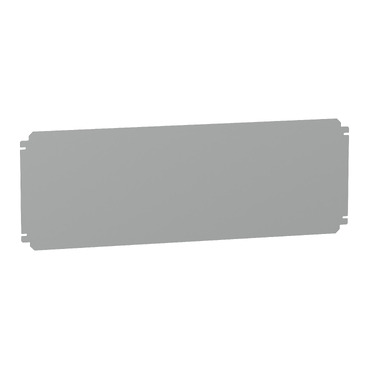 Schneider NSYMM38SB Galvanised Sheet Steel Plain Mounting Plate H300xW800mm