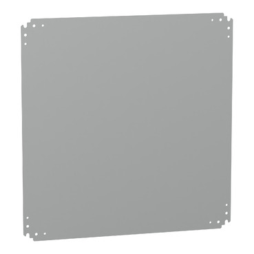 Schneider NSYPMM77 Metallic Mounting Plate for PLA Enclosure 750x750mm
