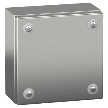 Schneider NSYSBX15158 PanelSeT SBX Stainless Steel Wall Mounted Industrial Box 150x150x80mm
