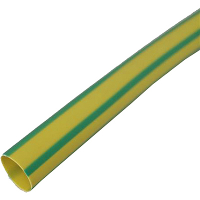 3.0mm PVC Green/Yellow Sleeving x 100m