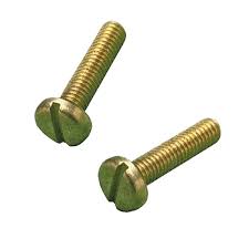 S416B Screw M4x16mm Brass Pack 100