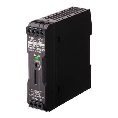 Omron S8VK-G01505 Book Type DIN Rail Power Supply Unit Power Supply Pro 15W 5V 3A