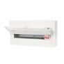 Contactum SDD201SPMS 20 Way 100A Surface Mounted Consumer Unit ISO Incomer + SPD