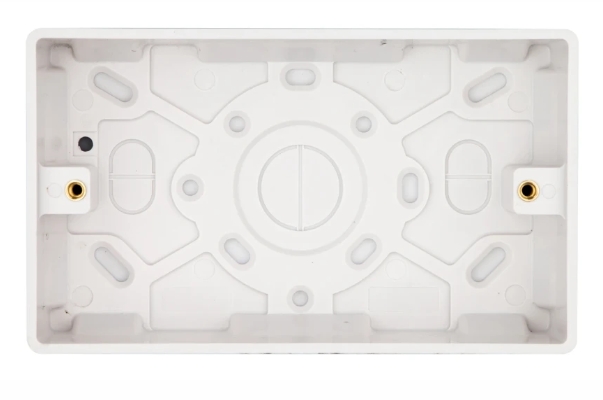 Vimark VP1223 Pro 2 Gang 25mm Pattress Box