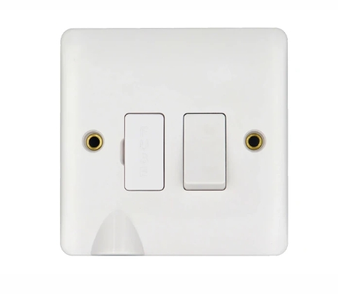 Vimark VP1374 Pro 13A Switched Spur with Bottom Flex Outlet