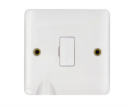 Vimark VP1364 Pro 13A Unswitched Spur with Bottom Flex Outlet