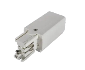 Lumineux 460511-WH Belvide 240V Live End Connector (L) White