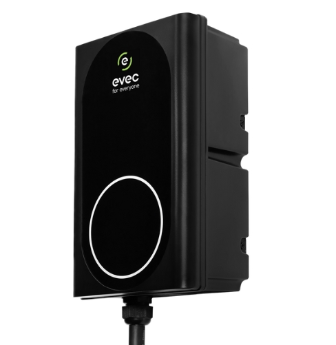 evec VEC04 22kW Commercial EV Charger With Tethered Cable Three Phase