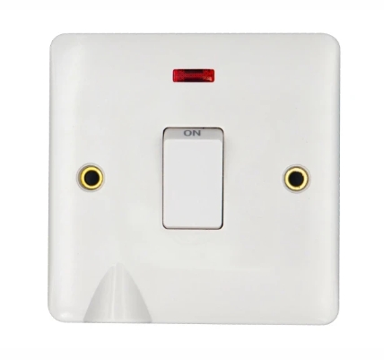 Vimark VP1393 Pro 20A DP Switch with Neon & Flex Outlet